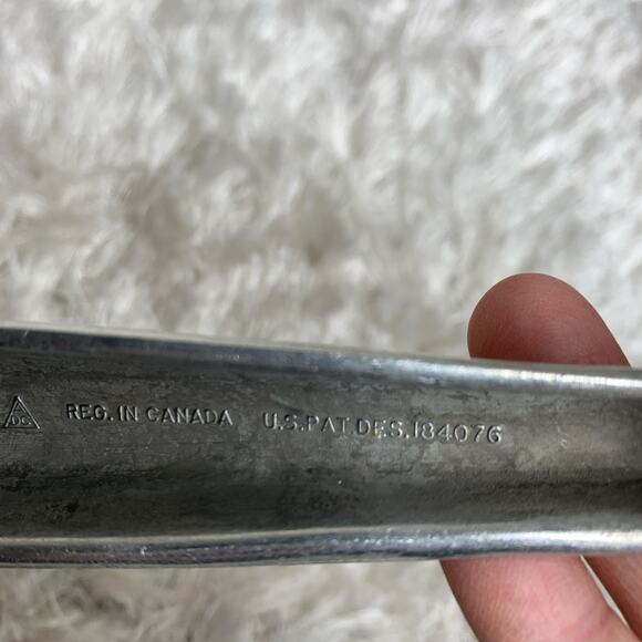 Vintage ROLDIP Aluminum ICE CREAM SCOOP Coldspot Maumee OHIO USA 7.5" - Picture 5 of 7